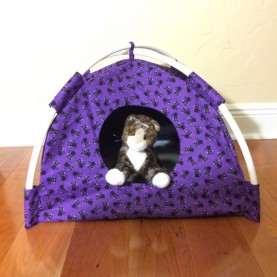 Purple-with-Little-Black-Kitties-Modern-Cat-Tent